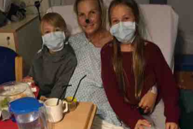 Mum’s chesty cough leads to leg and hand amputation