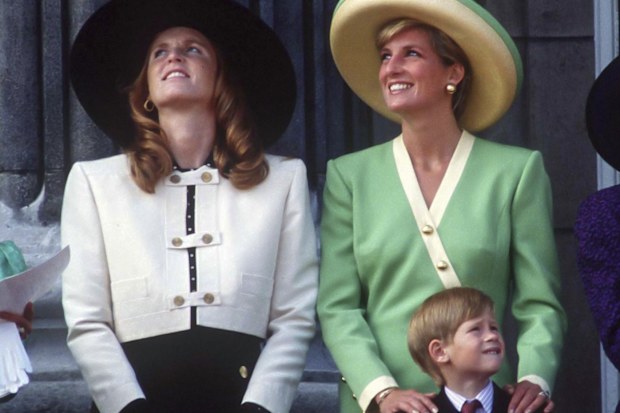 Sarah, Duchess of York and Diana, Princess of Wales
