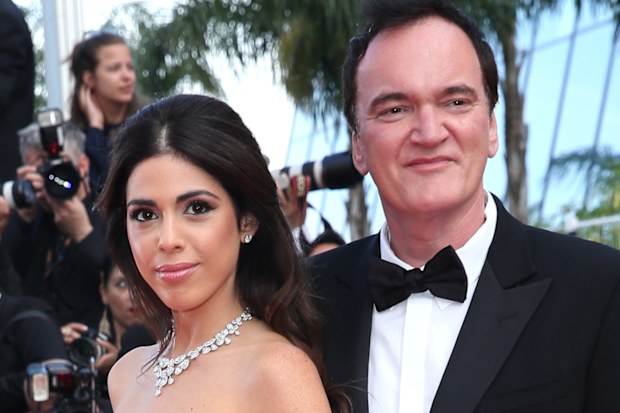 Quentin Tarantino and his wife Daniella Tarantino