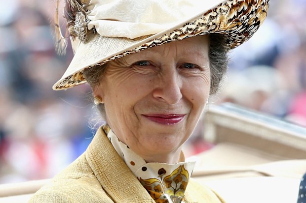 Princess Anne at Royal Ascot 2015.