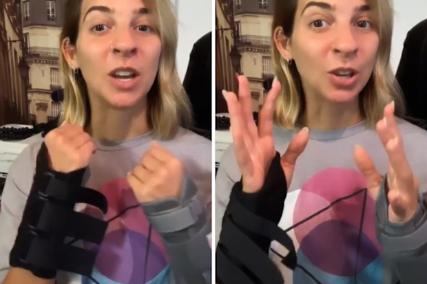 Instagram star Gabbie Hanna has revealed she has carpal tunnel syndrome from using her phone too much. 