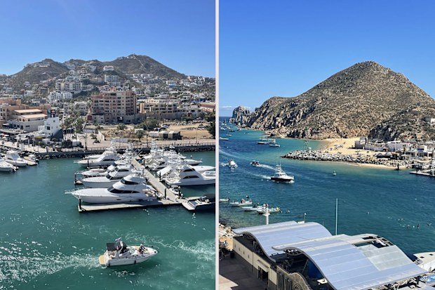 Cabo San Lucas marina in Mexico