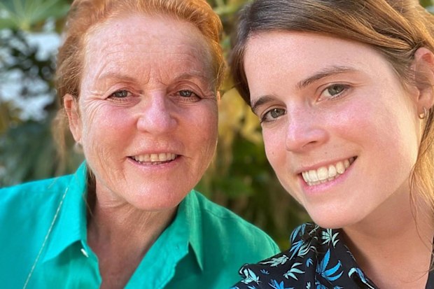 Sarah Ferguson and Princess Eugenie