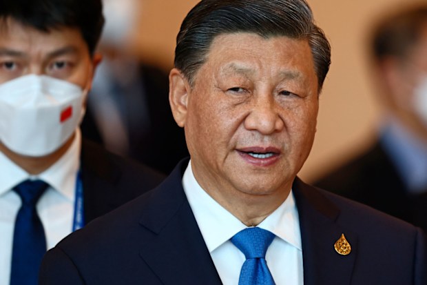 China's President Xi Jinping arrives to attend the APEC Economic Leaders Meeting 