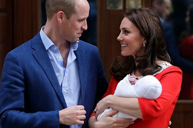 Prince William Kate Middleton Prince Louis birth