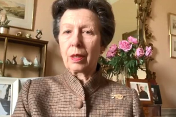 Princess Anne, Princess Royal opens the NHS Louisa Jordan Hospital in Glasgow via video link