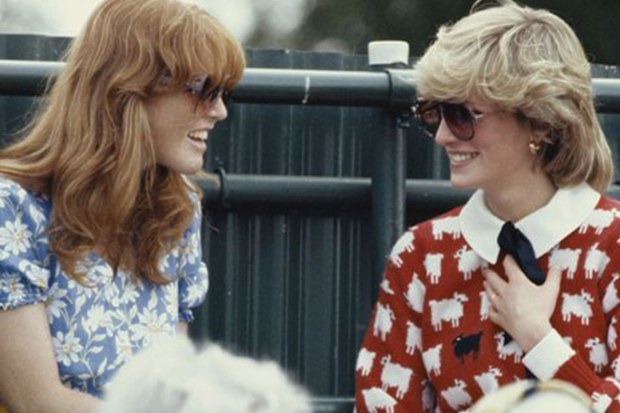 Sarah Ferguson and Princess Diana