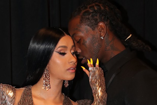 Cardi B and Offset at the Billboard Awards in 2019. 