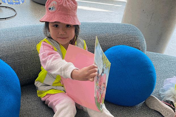 Zoe attends daycare three days per week, costing the family around $300. 