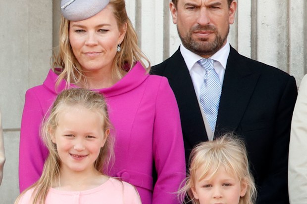 Autumn Phillips Peter Phillips daughters Savannah Isla