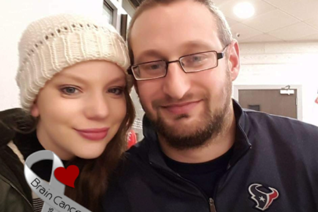 Jade and Lee Parker cancer dies following wedding