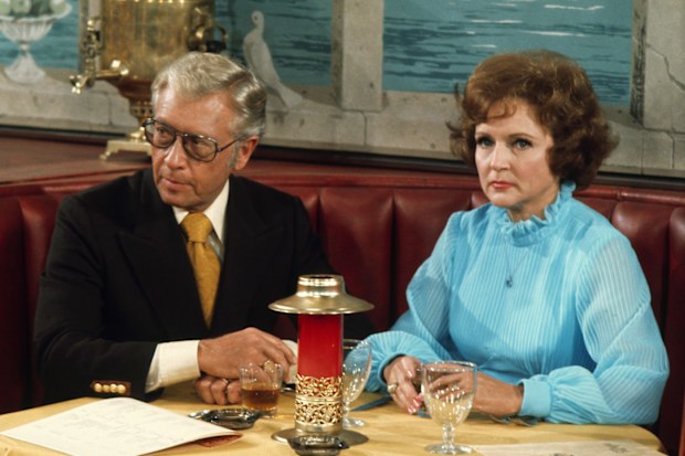 Allen Ludden and Betty White.