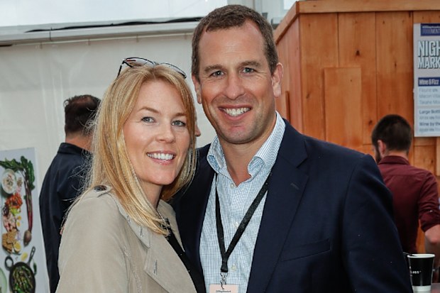 Peter Phillips with his wife Autumn Phillips who are yet to finalise their divorce following a split in 2019.