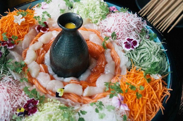 CHUUKA Chinese New Year Prosperity Salad special