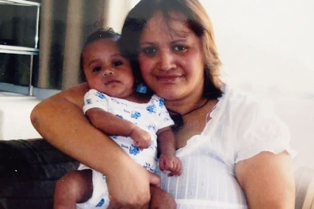 Donna and her son