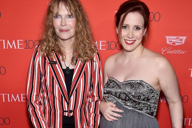 Mia and Dylan Farrow