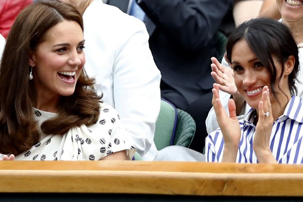 Royals at the tennis