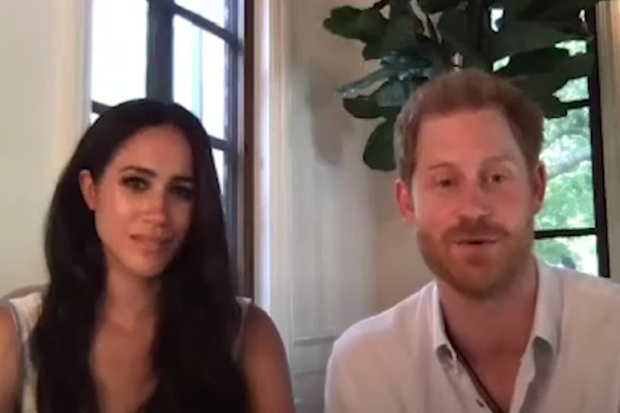 The Duke and Duchess of Sussex discuss online bullying and abuse.