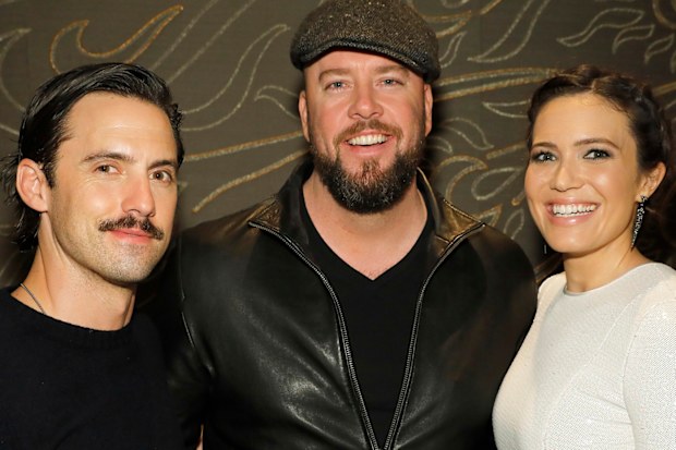 This Is Us stars, Milo Ventimiglia, Chris Sullivan, Mandy Moore, NBCUniversal Holiday, 2017
