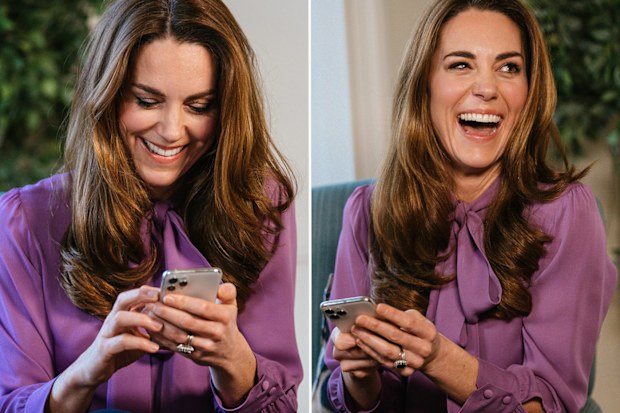 Kate Middleton answers 'Early Years' survey questions.