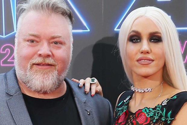 Kyle Sandilands and Imogen Anthony at the 31st Annual ARIA Awards in 2017