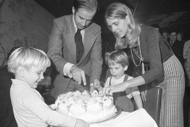 Joe Biden with his first wife, Neilia, in 1972