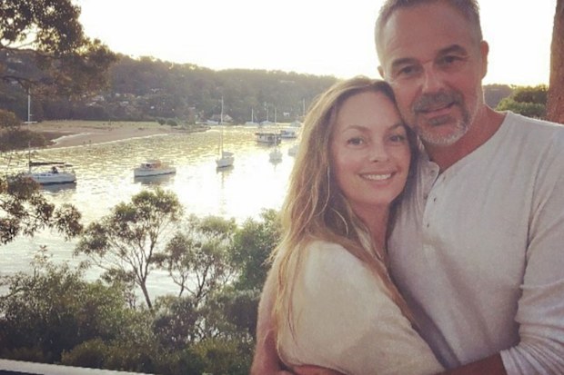 Cameron Daddo and wife Alison Brahe