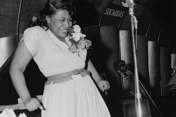Ella Fitzgerald performing in 1940.