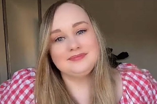 Woman shares before photo on TikTok