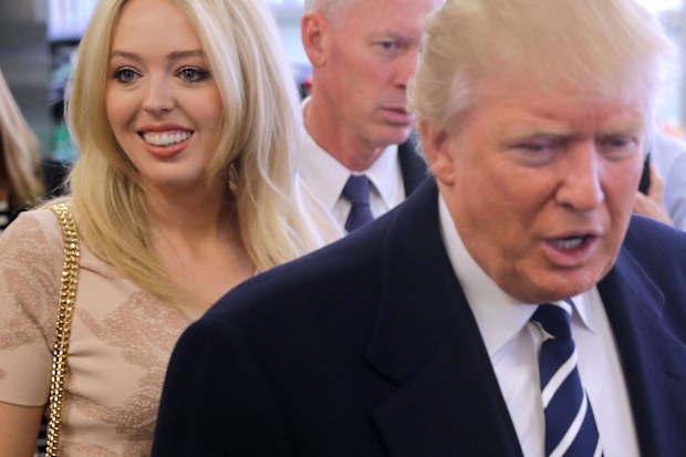 Tiffany Trump and Donald Trump