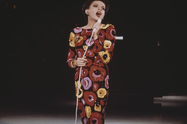 Judy Garland on stage in 1960