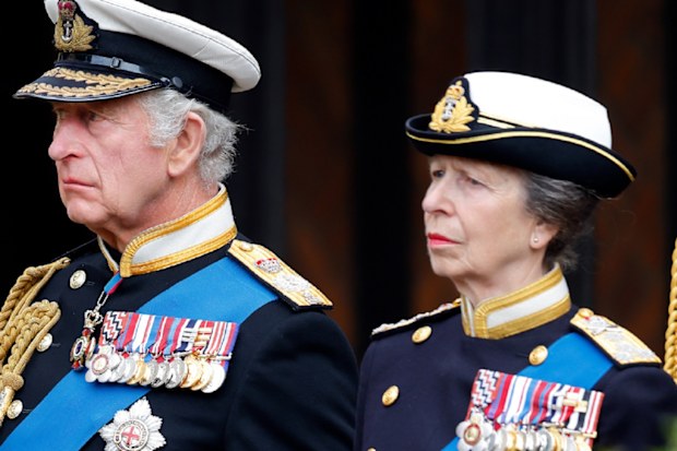 king charles and princess anne bestows new honour