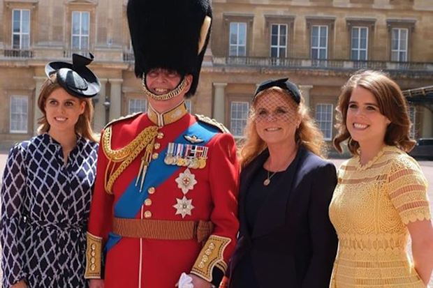 uke of York's family make rare appearance together