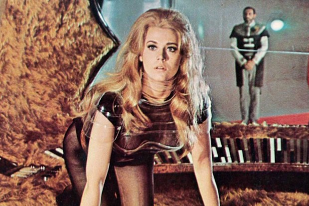 Jane Fonda as Barbarella.