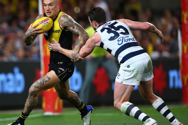 Dustin Martin and Patrick Dangerfield
