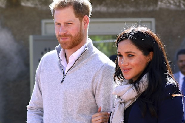 Prince Harry and Meghan Markle in Morocco