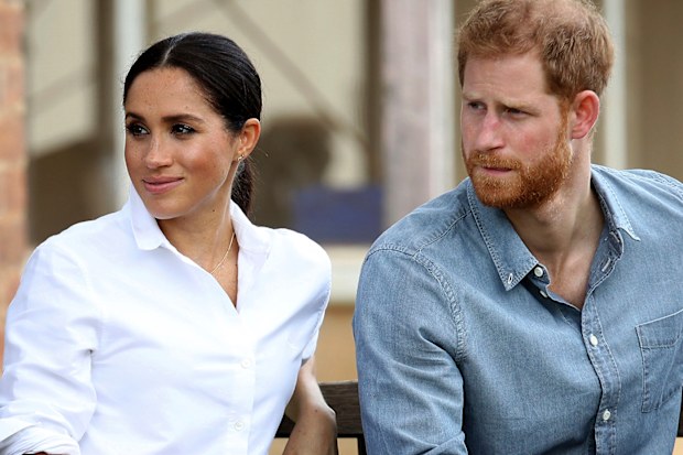 Prince Harry, Meghan Markle in Dubbo, NSW in 2018
