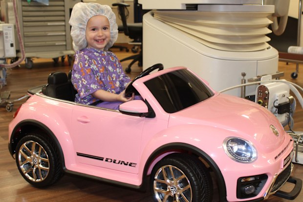 The hot wheels come fully equipped with a stereo of preloaded music.