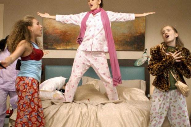 Sleepover scene from Suddenly 30
