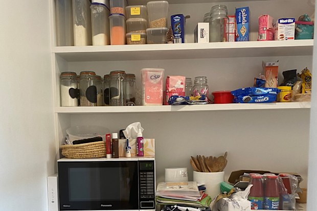 Inside Deb Saunders' stunning pantry makeover