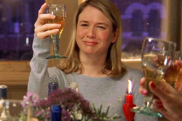 Scene from Bridget Jones' Diary