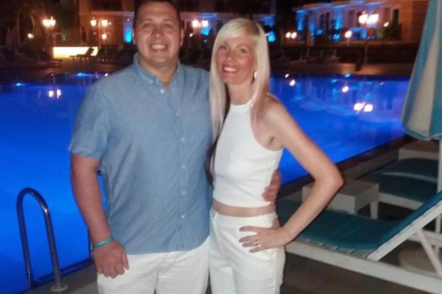 Tess Robison and her husband Paul.