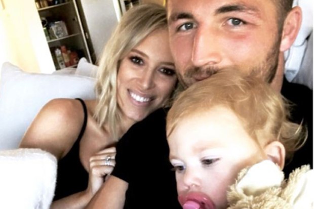Phoebe Burgess and Sam Burgess