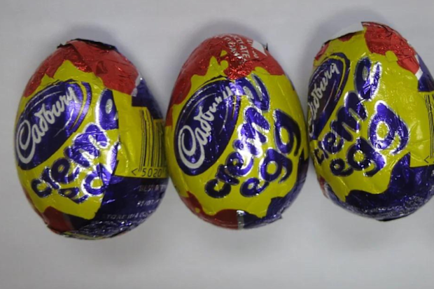 Cadbury Creme Egg eating etiquette