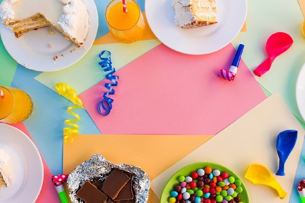 Birthday party food no kids