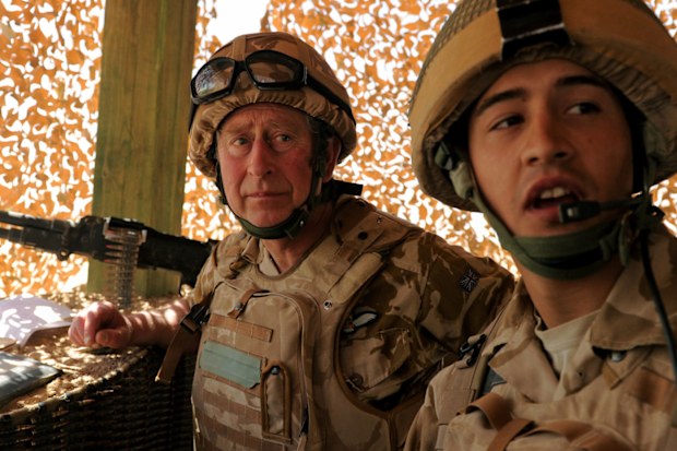 Prince Charles in Afghanistan