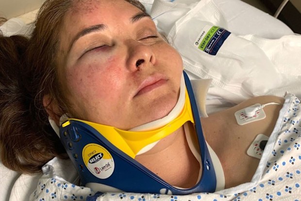 Mum beaten by son's bully