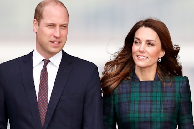 The Duke and Duchess of Cambridge in Scotland in January 2019.