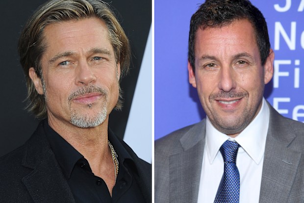 Brad Pitt and Adam Sandler