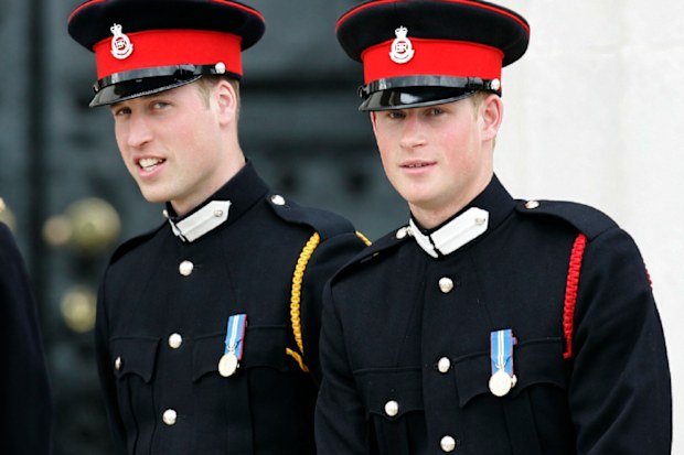 Prince Harry attend The Sovereign's Parade at the Royal Military Academy at Sandhurst.